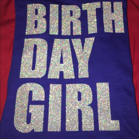 “Birthday Girl” V-Neck Tee - Picture 2 of 3